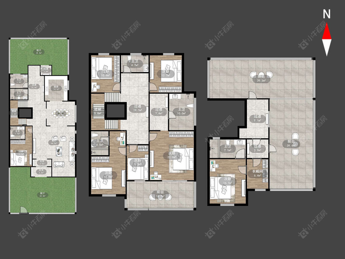 邹区泰富嘉园二期房源户型图 常州邹区泰富嘉园二期在售二手房源户型图_小牛看房
