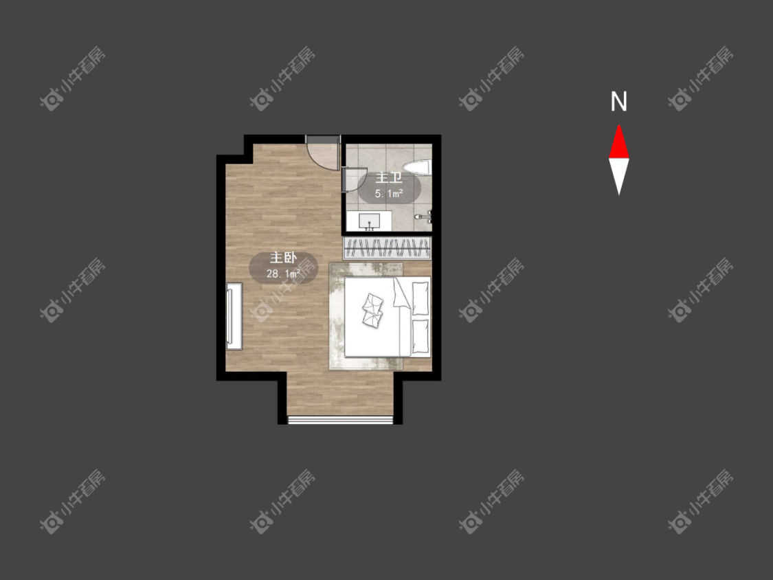 荣盛曼哈顿广场房源户型图 常州荣盛曼哈顿广场在租房源户型图_小牛看房