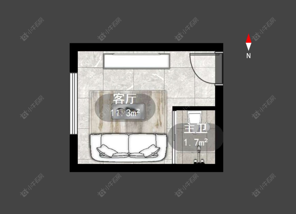 常州海伦小屋在售二手房房源户型图_小牛看房