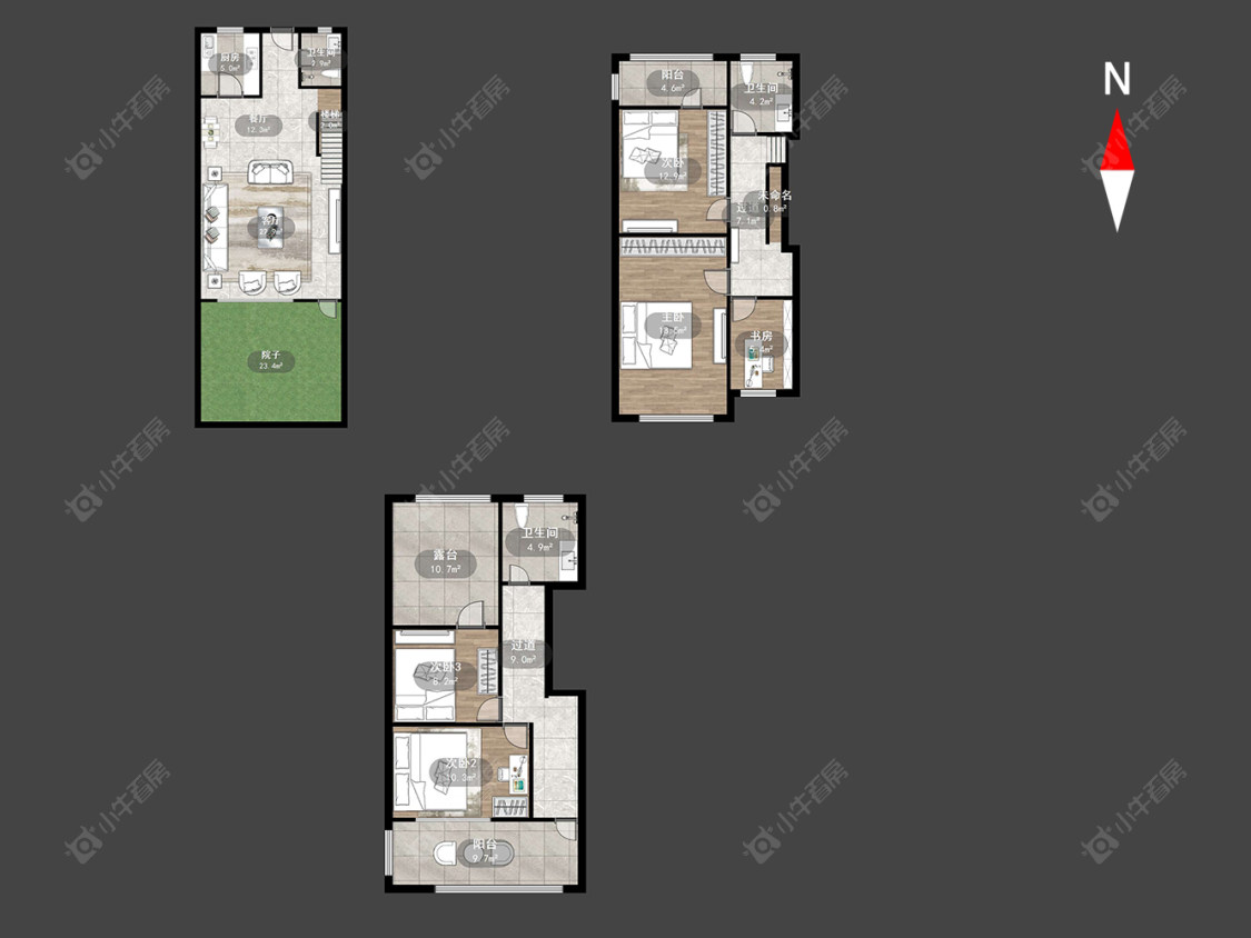 常州体育花苑在售二手房源户型图_小牛看房