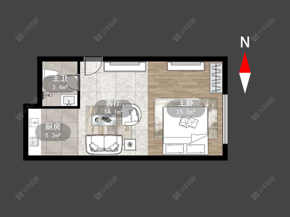 常州宏图大厦在售二手房源户型图_小牛看房