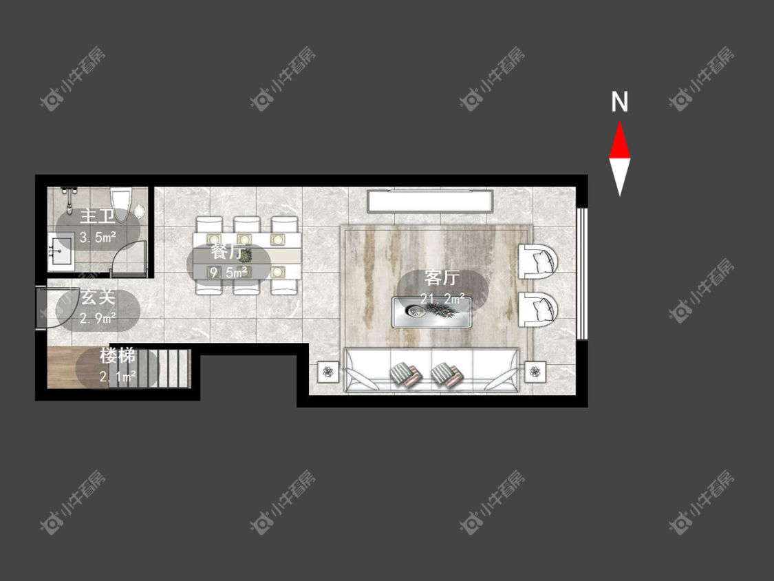 常州新龙江城市广场在租房源_小牛看房