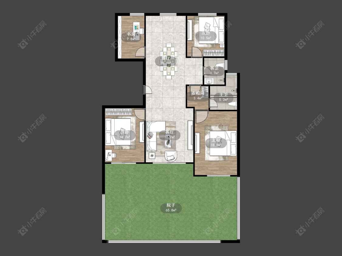 常州天怡紫宸在售二手房源户型图_小牛看房