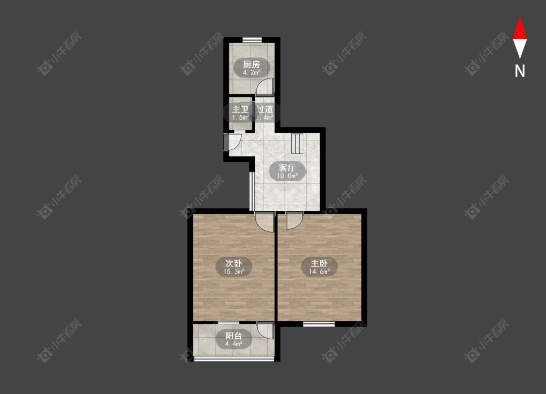 桃园新村房源户型图 常州桃园新村在售二手房源户型图_小牛看房