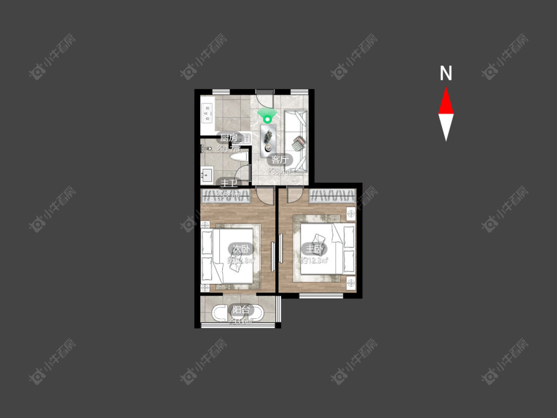 常州东横街在售二手房房源户型图_小牛看房