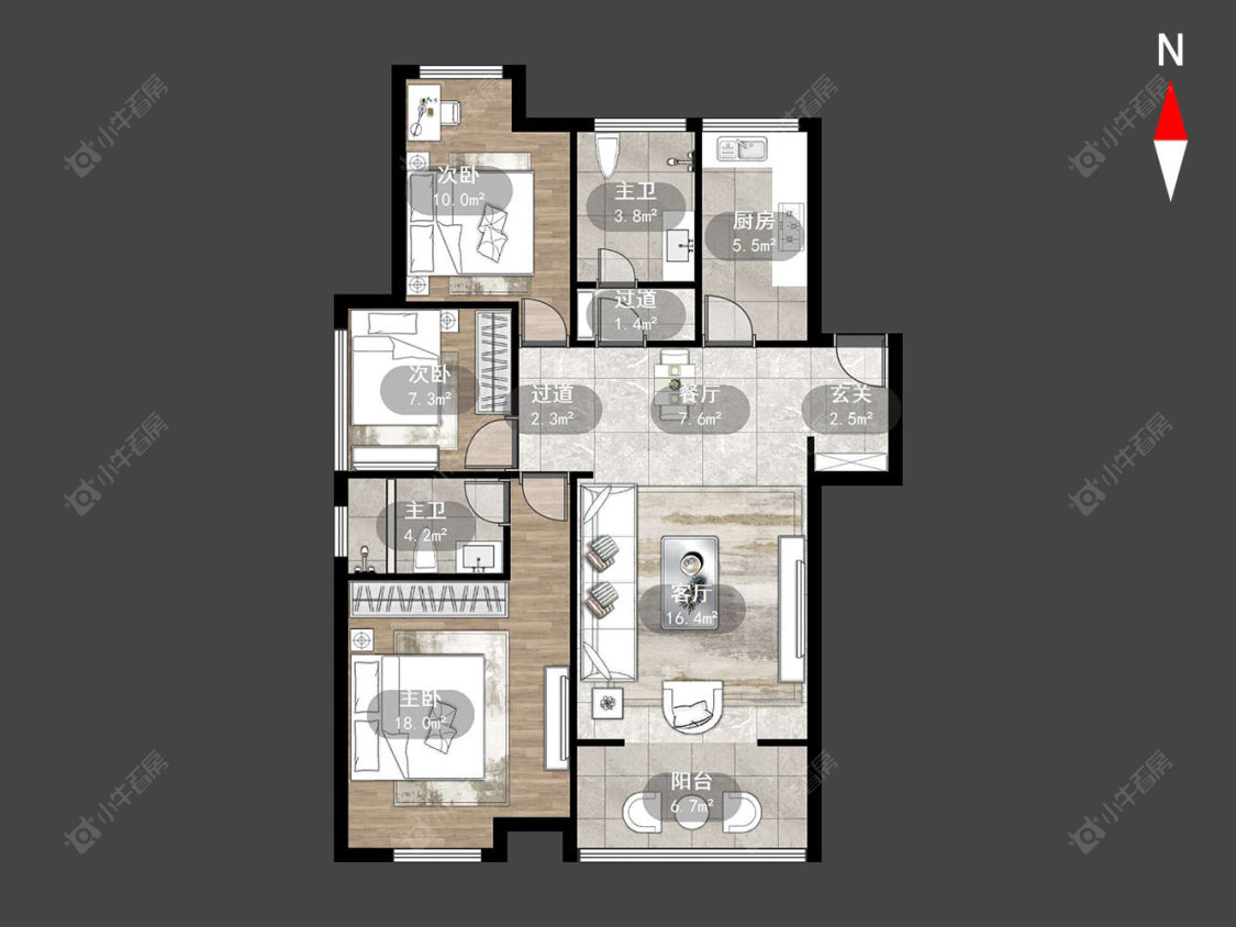 梧桐香郡一期房源户型图 常州梧桐香郡一期在售二手房源户型图_小牛看房