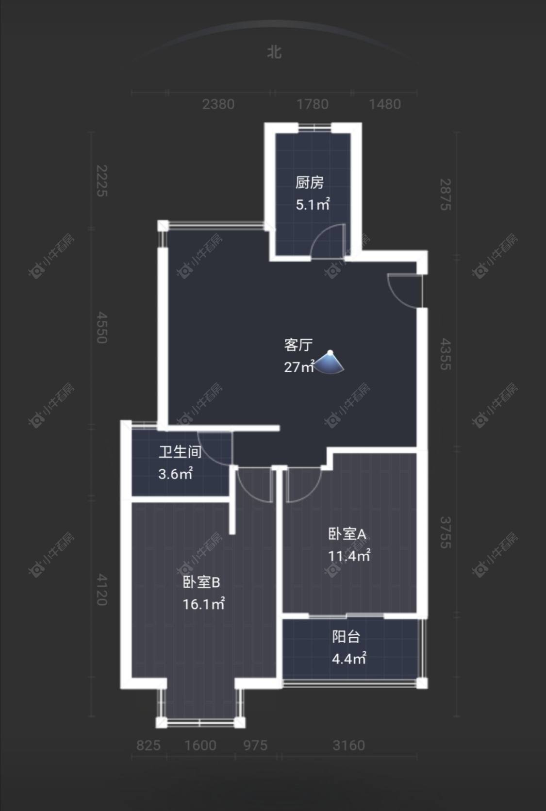 常州凤凰名城在租房源户型图_小牛看房