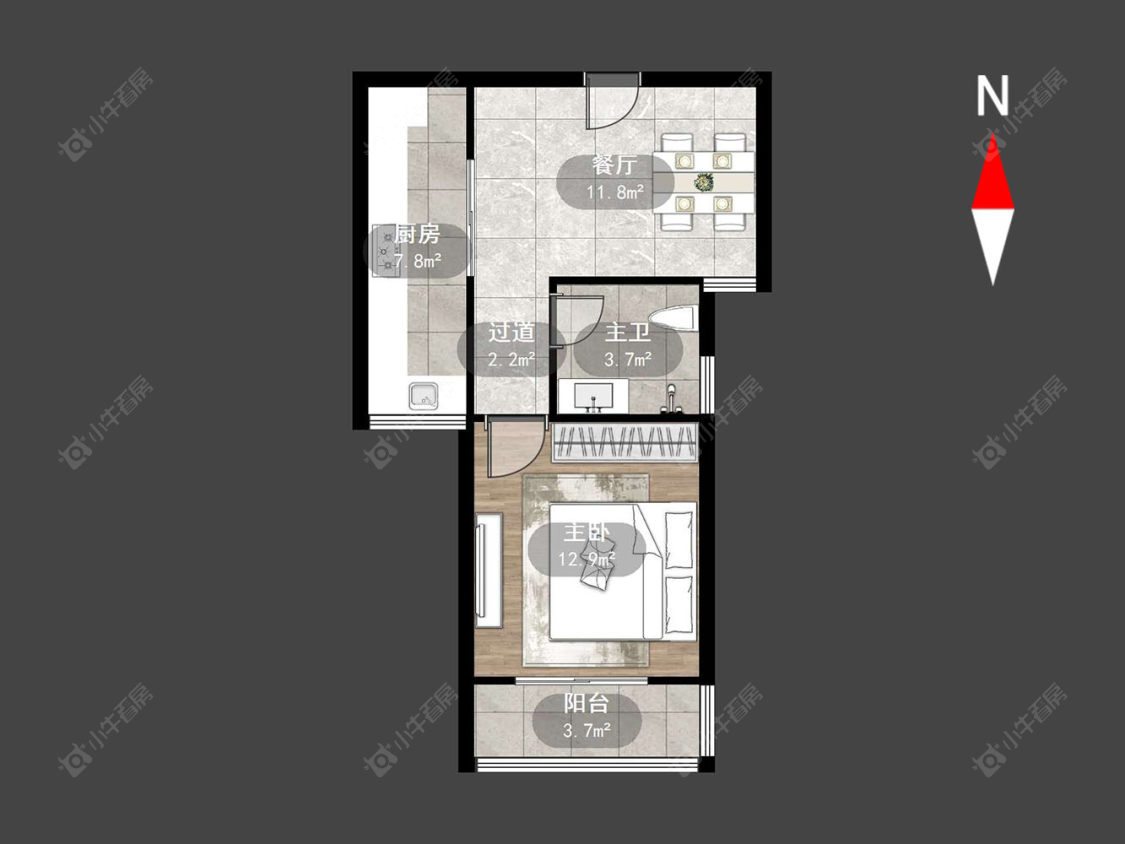 时代锦苑房源户型图 常州时代锦苑在售二手房源户型图_小牛看房
