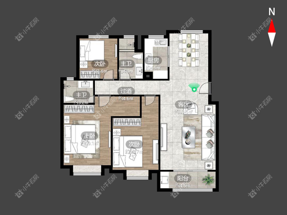 常州龙城金茂府西区在租房源_小牛看房