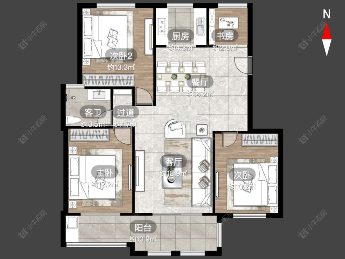 嘉州枫景苑房源户型图 常州嘉州枫景苑在售二手房源户型图_小牛看房