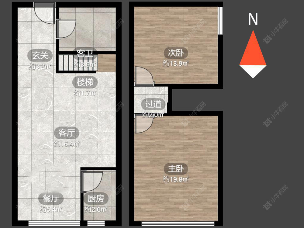 常州启星大厦在售二手房源户型图_小牛看房