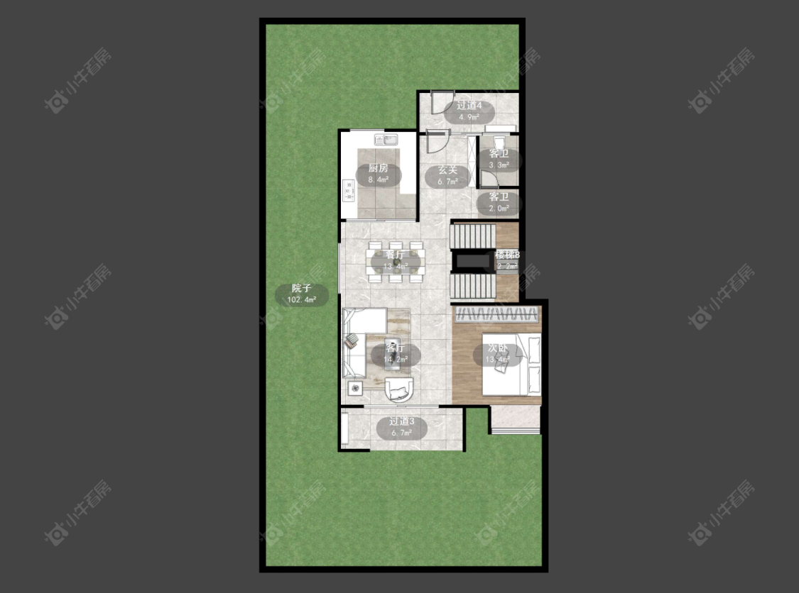 常州牡丹三江公馆在售二手房源户型图_小牛看房