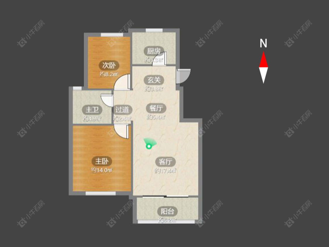 常州腾龙苑西区在售二手房源_小牛看房