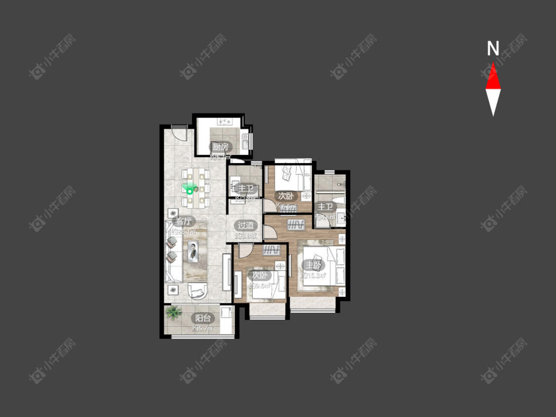 常州星悦花都在售二手房源_小牛看房