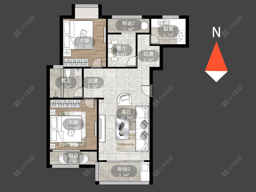 常州随园锦湖公寓在售二手房源_小牛看房