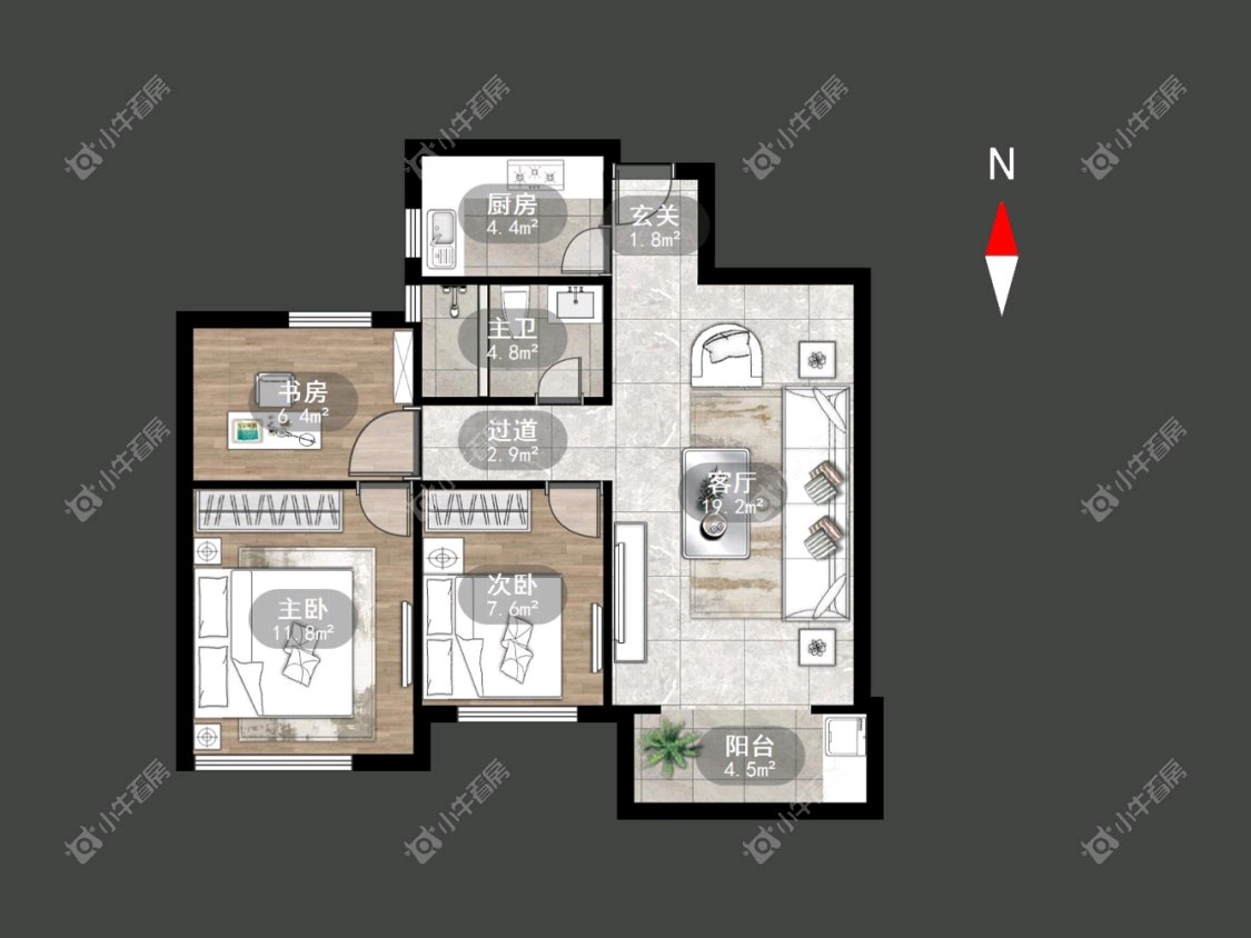 常州康桥水郡在租房源_小牛看房