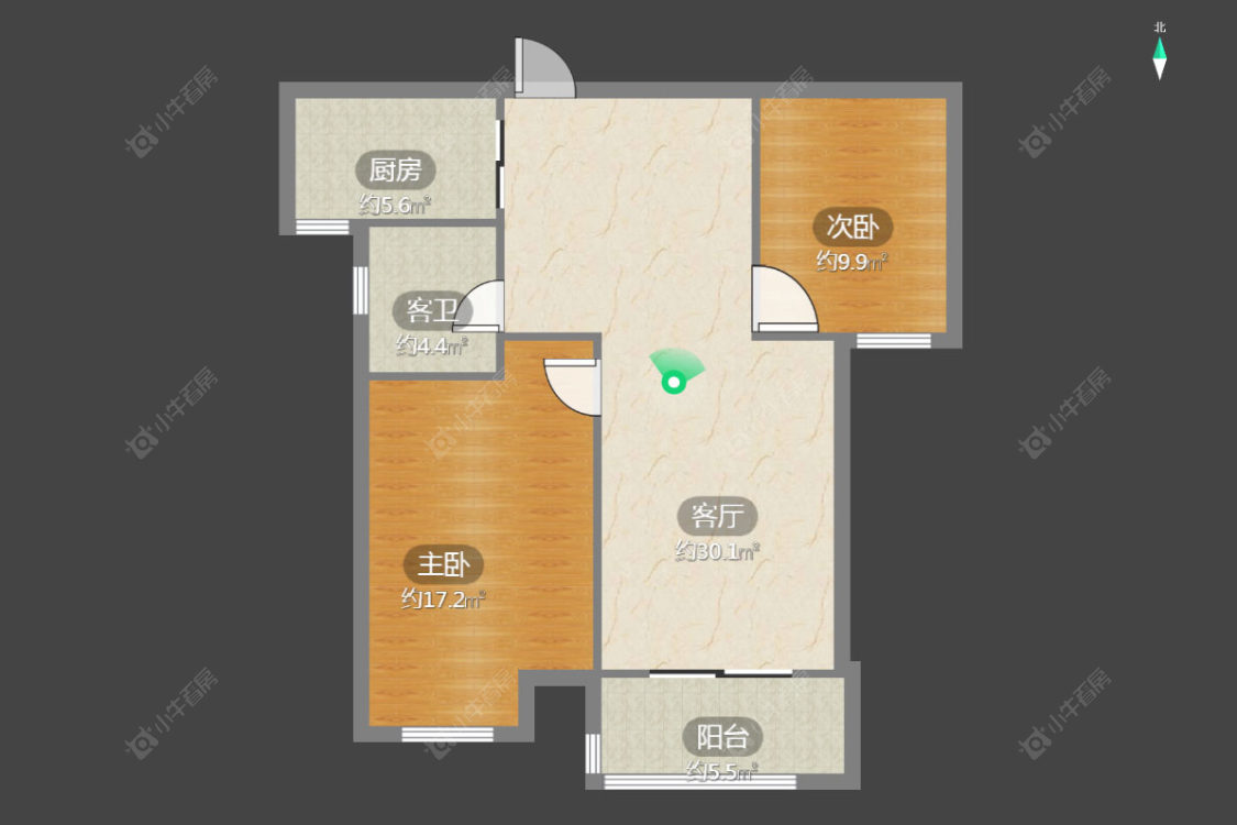 府河名居房源户型图 常州府河名居在售二手房源户型图_小牛看房