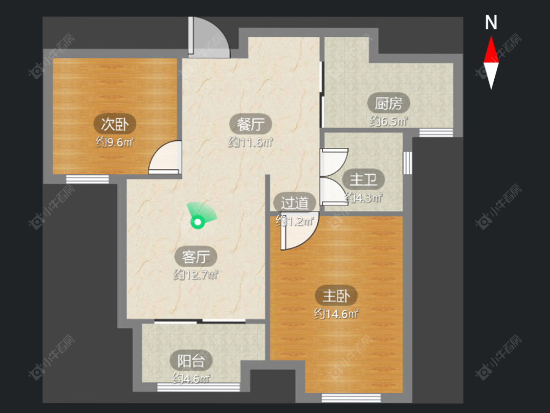 常州香溢紫郡二期在售二手房源户型图_小牛看房