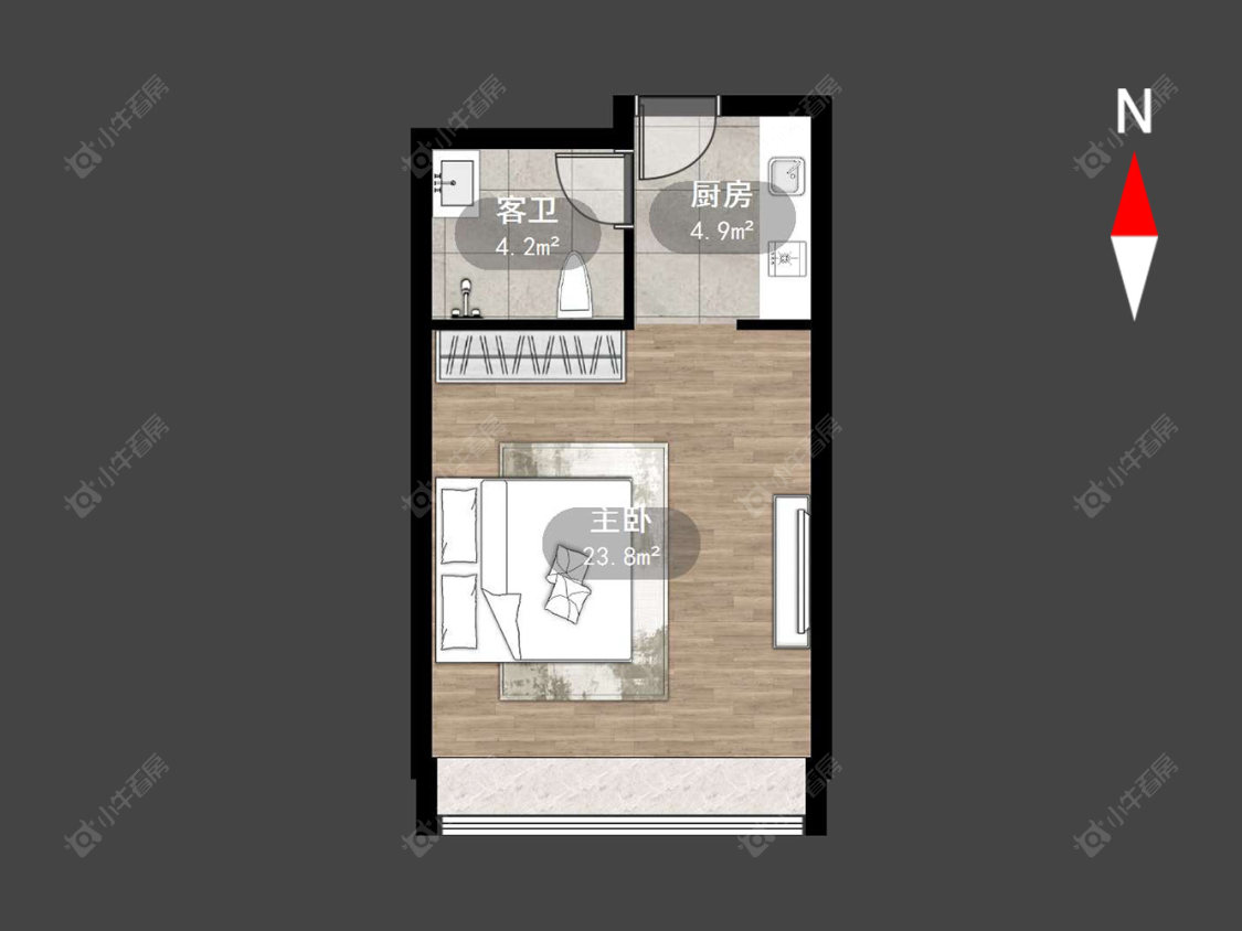 常州富都公馆在售二手房源户型图_小牛看房