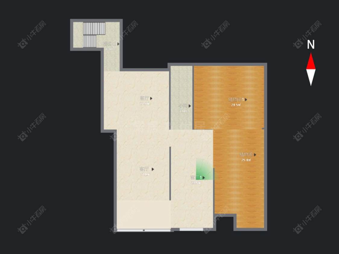 常州世茂香槟湖四期在售二手房源户型图_小牛看房
