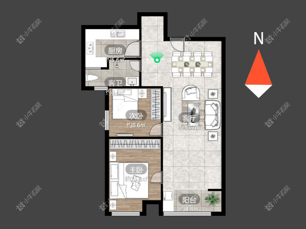 万达中央华城房源 常州万达中央华城在租房源_小牛看房