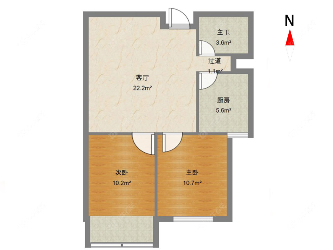 常州怀德名园在售二手房源户型图_小牛看房