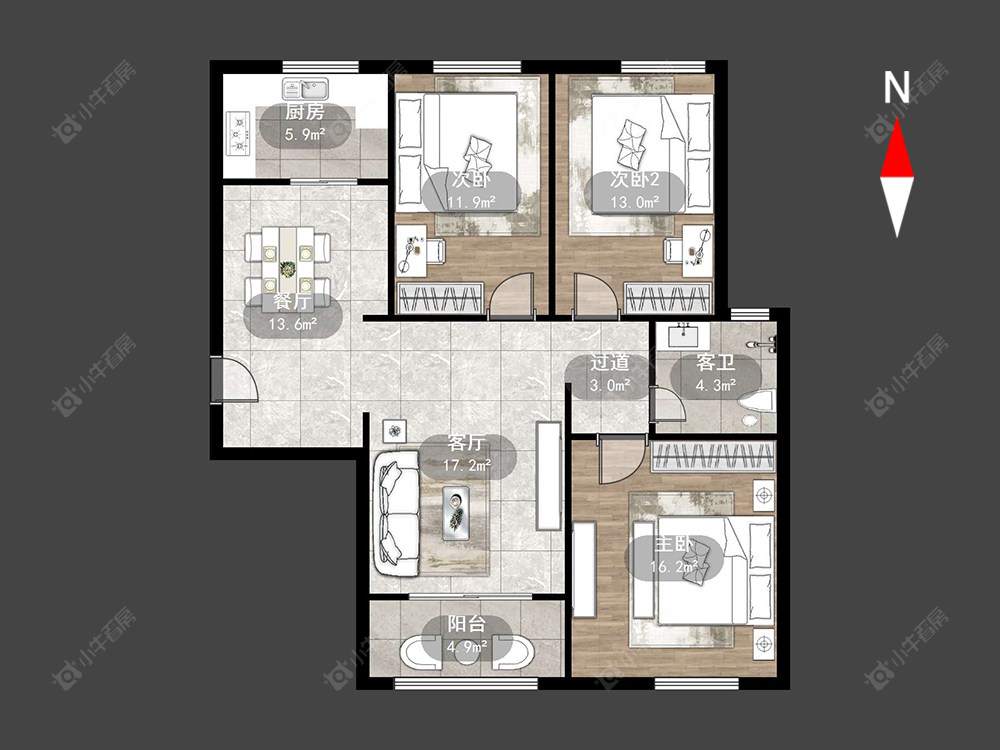 常州吾悦广场北区在售二手房_小牛看房