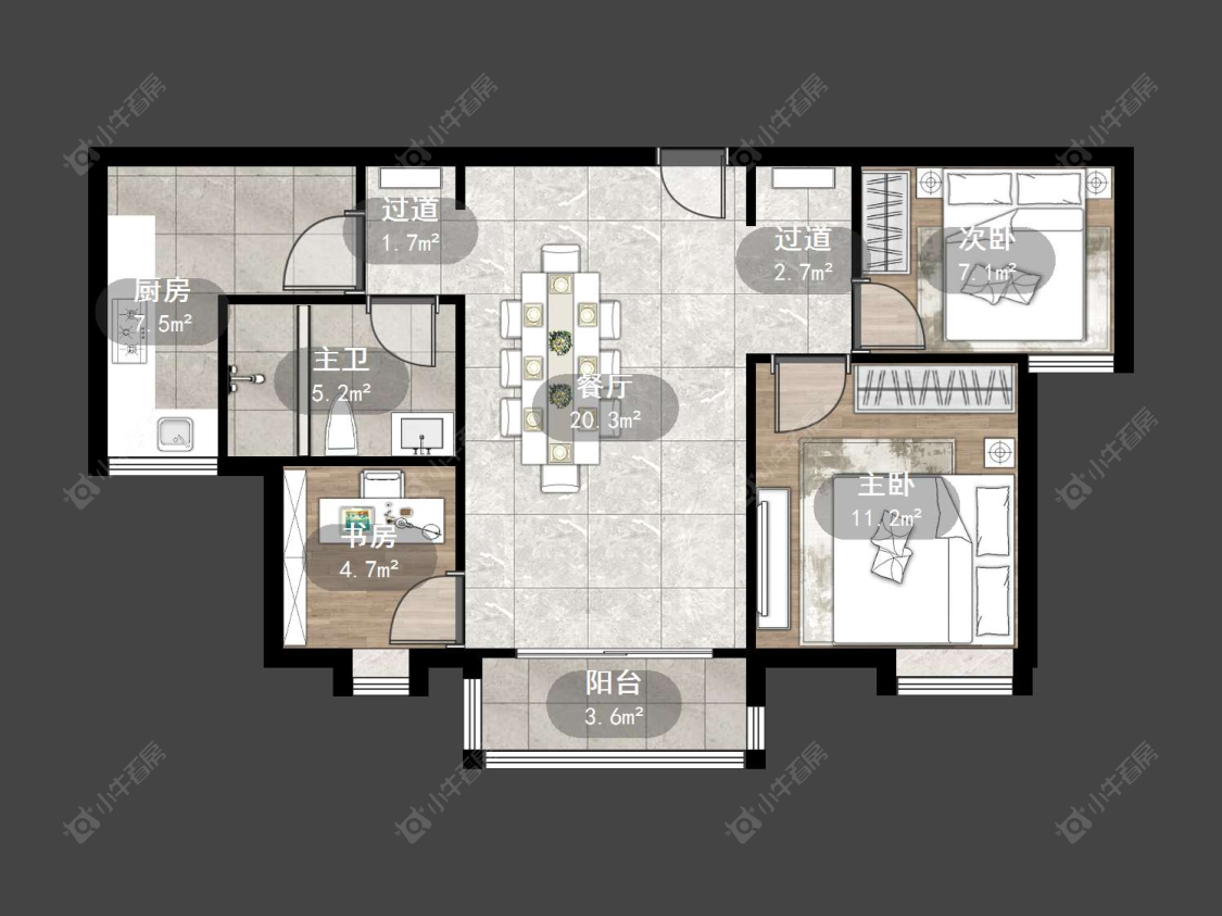 碧桂园房源户型图 丹阳碧桂园在售二手房源户型图_小牛看房