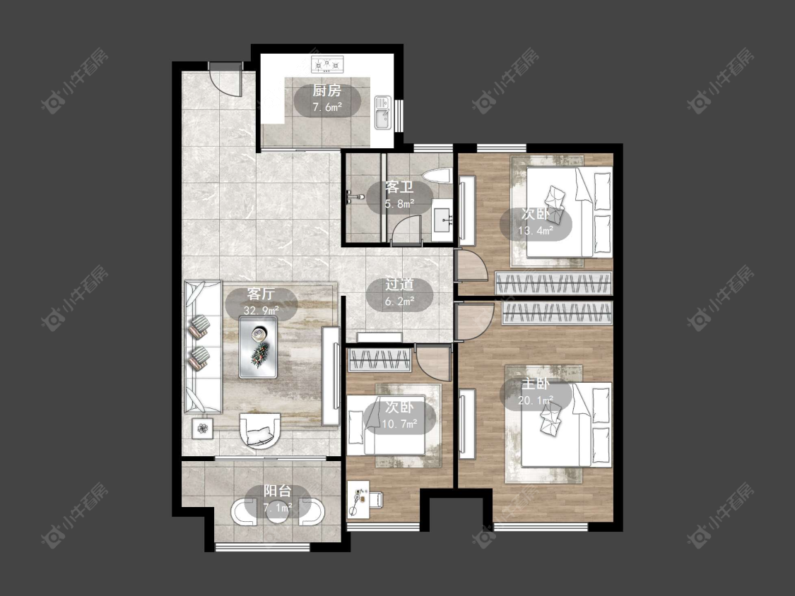 上善雅苑房源户型图 丹阳上善雅苑在售二手房源户型图_小牛看房