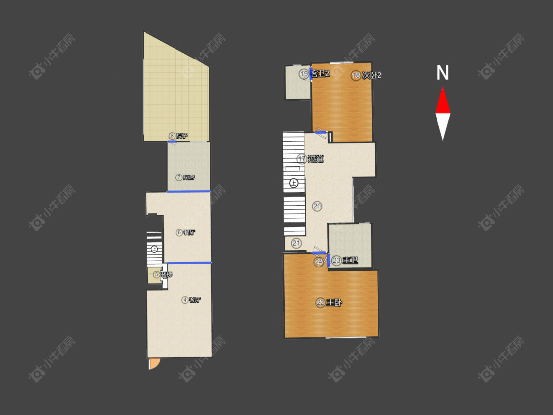 常州秀江南花园在售二手房源户型图_小牛看房
