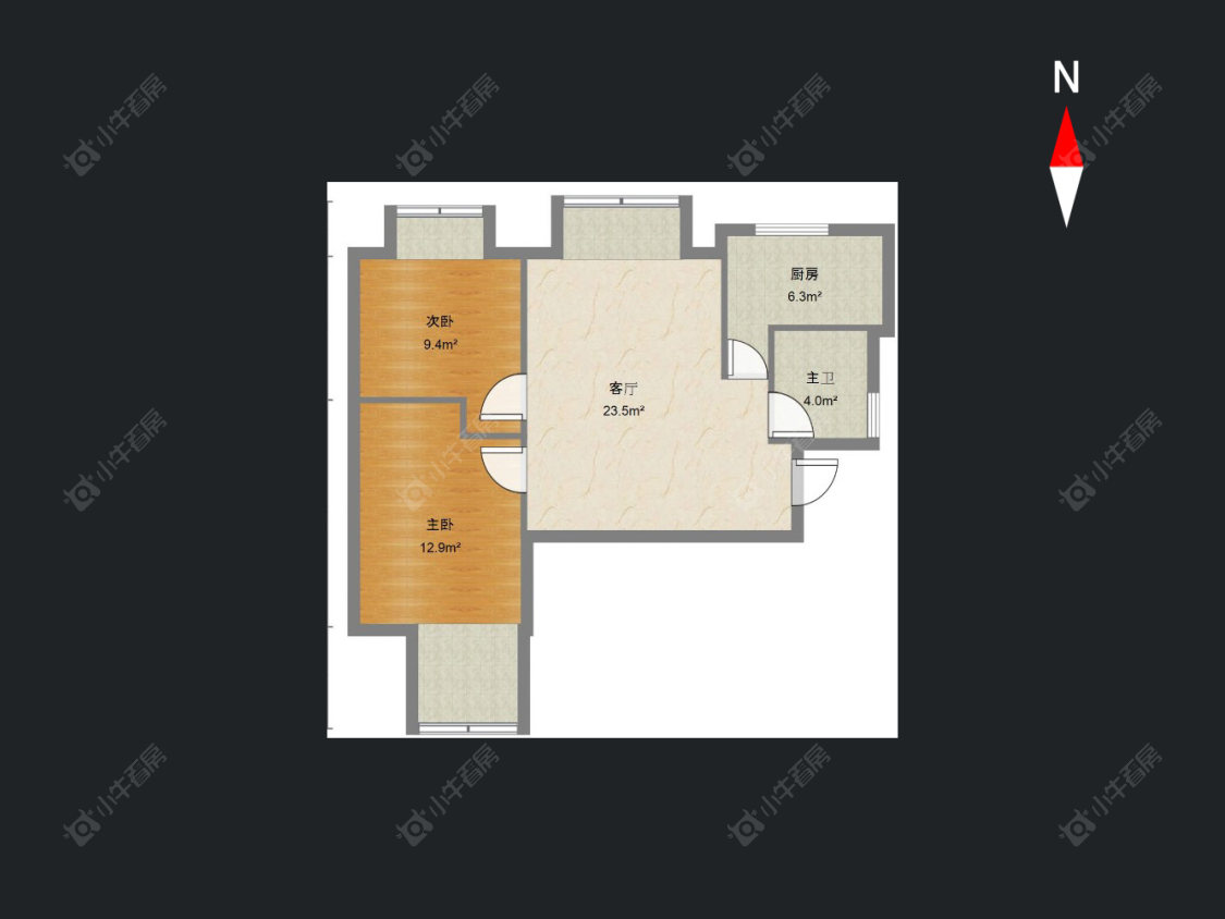 常州泰盈八千里在售二手房源户型图_小牛看房