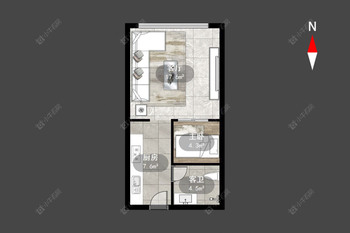 绿地峰荟房源户型图 常州绿地峰荟在售二手房源户型图_小牛看房