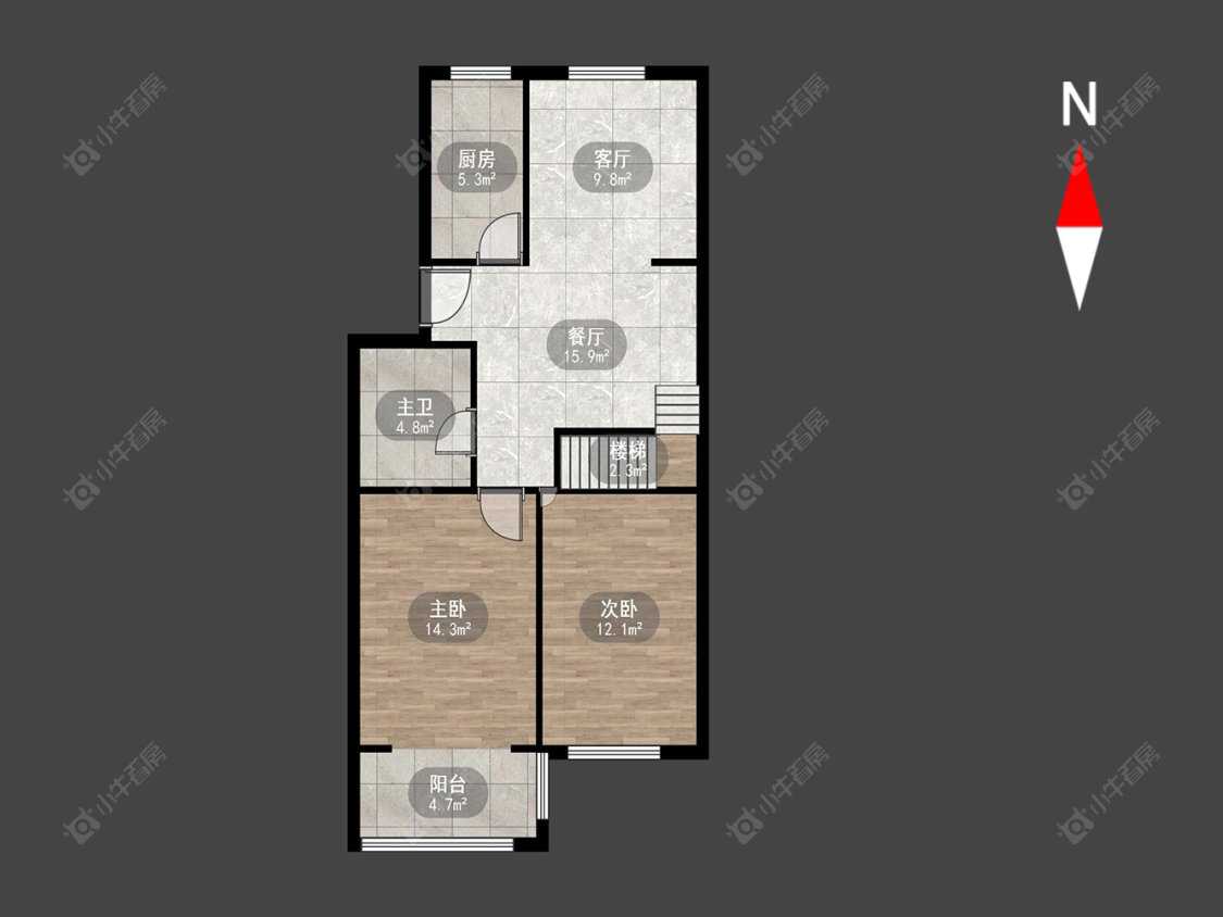 常州前桥新村在售二手房房源户型图_小牛看房