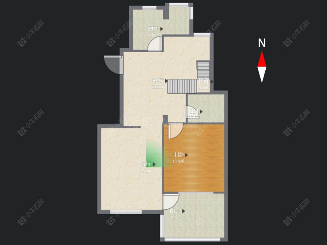 常州奥林匹克花园在售二手房源户型图_小牛看房