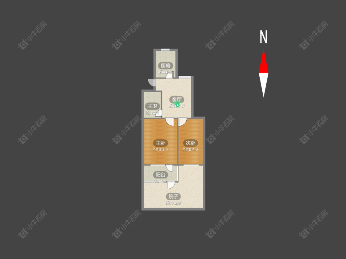 常州北直街在售二手房源户型图_小牛看房