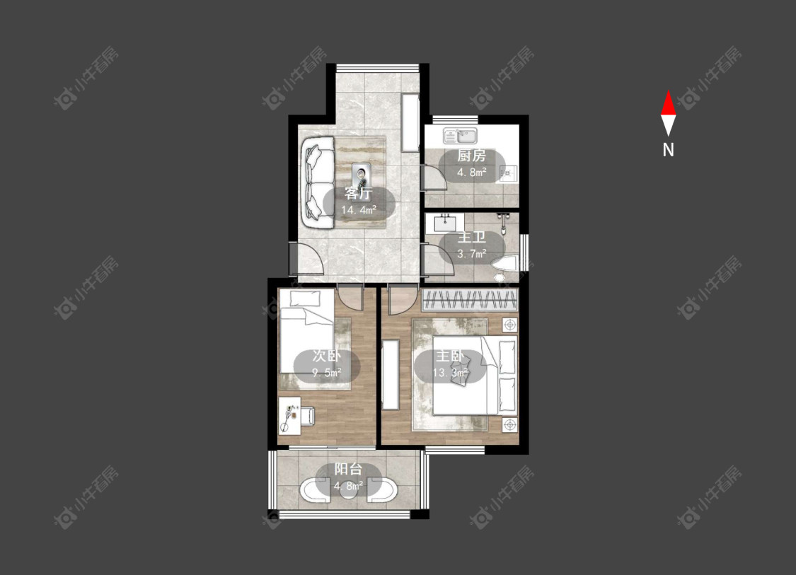 常州关河中路在售二手房房源户型图_小牛看房