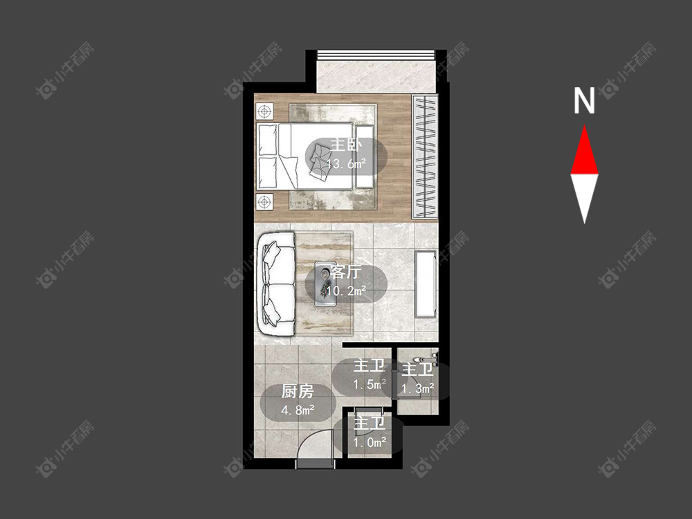 常州星河澜月湾在售二手房源户型图_小牛看房