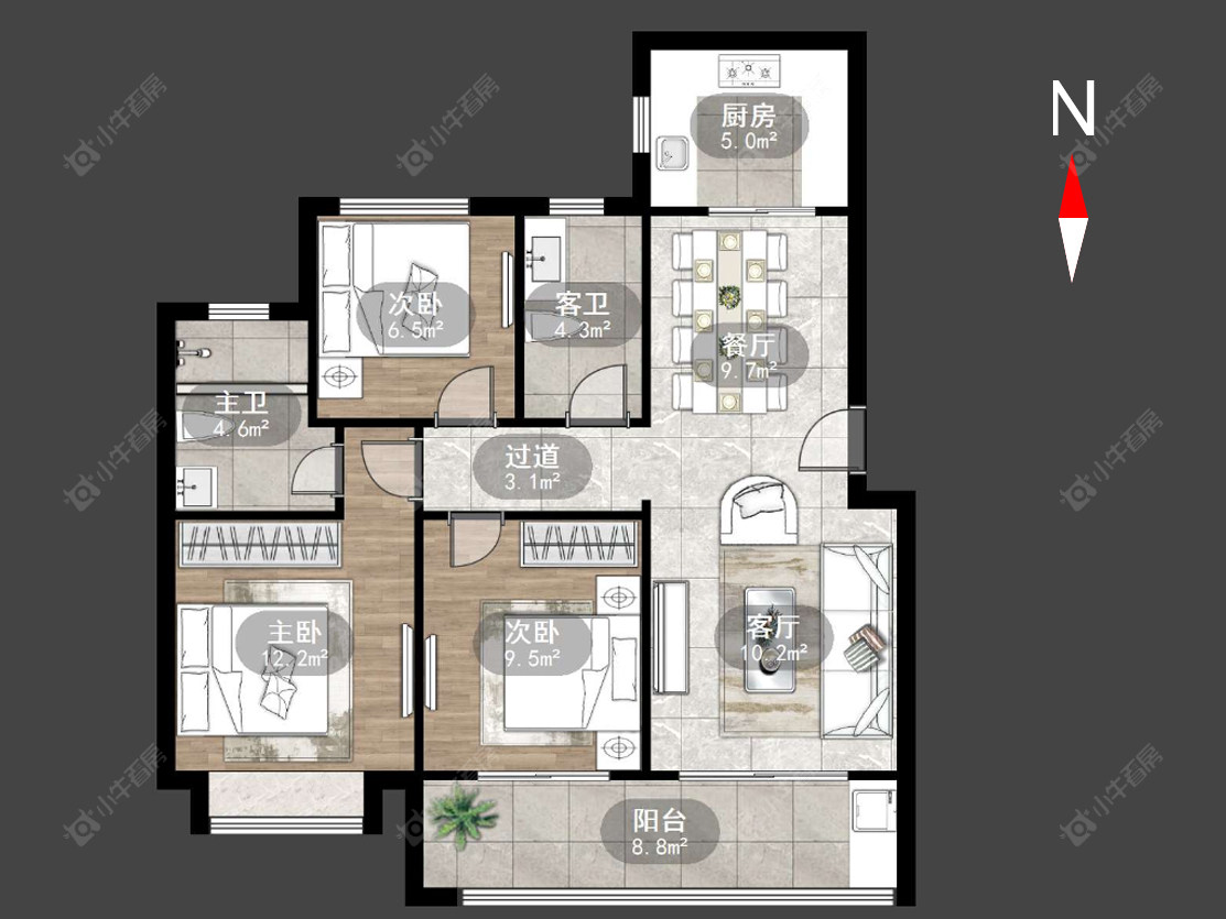 常州龙运天城在售二手房_小牛看房