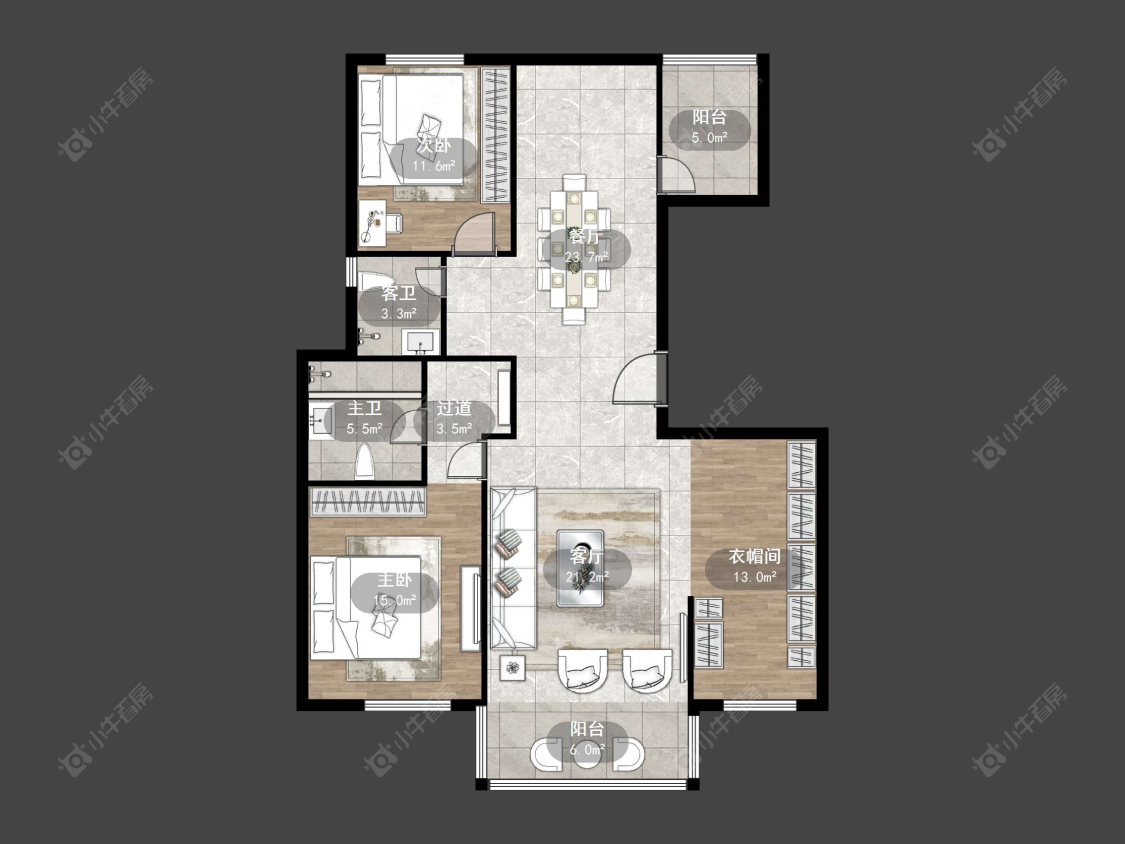 丹阳天怡南郡在售二手房源户型图_小牛看房