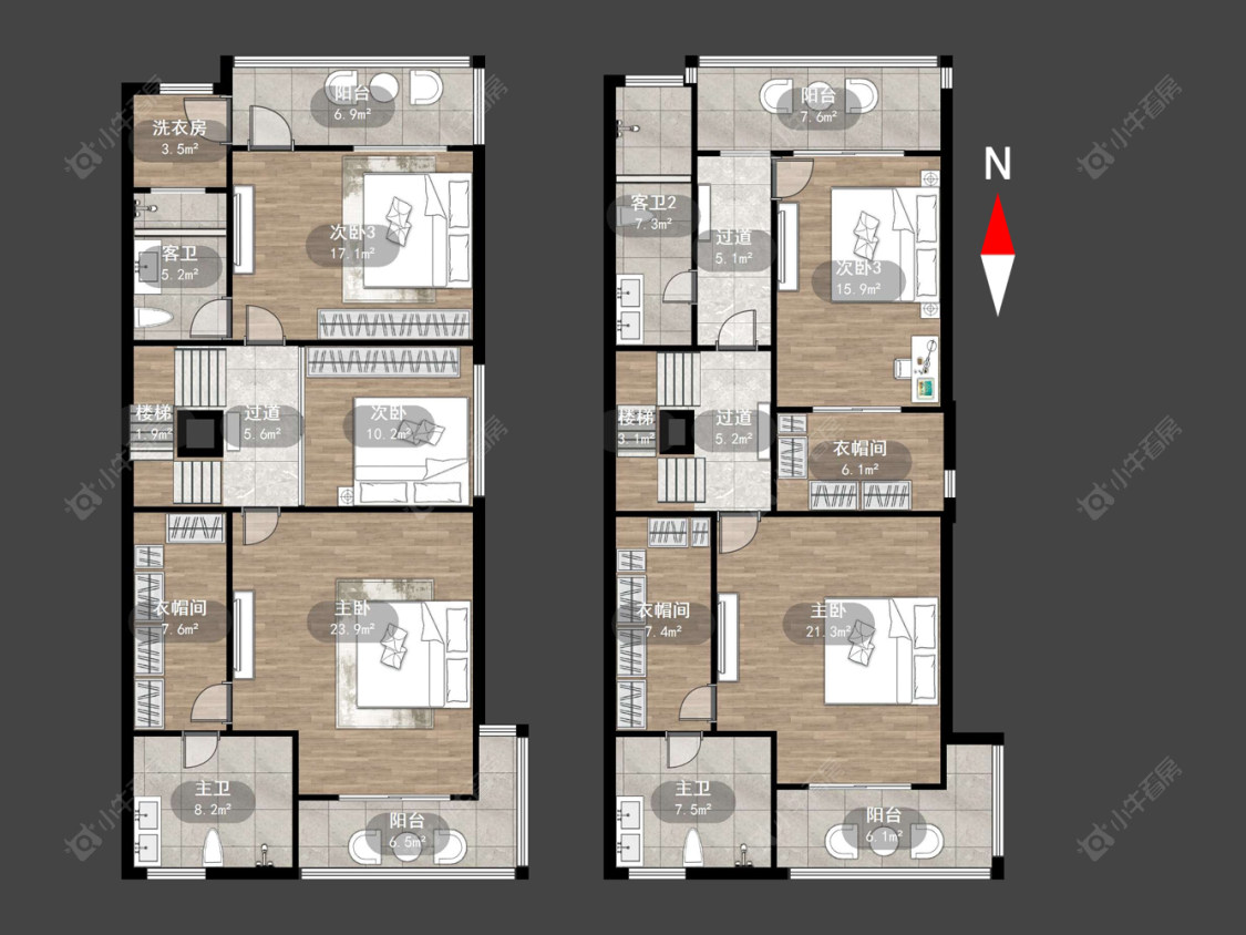 常州水韵江南在售二手房源户型图_小牛看房