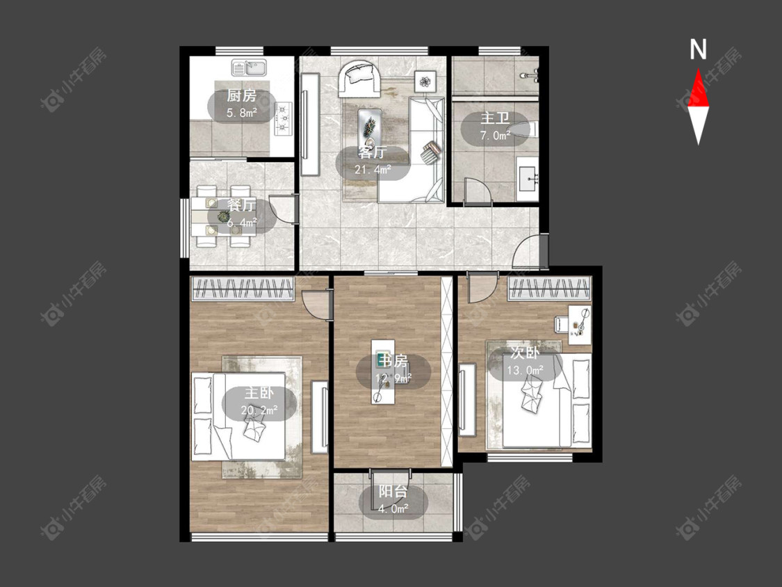 广景山庄房源户型图 常州广景山庄在售二手房源户型图_小牛看房