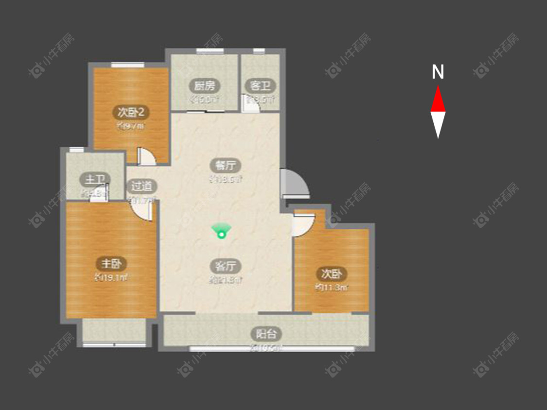 碧桂园金科光明府房源户型图 常州碧桂园金科光明府在售二手房源户型图_小牛看房