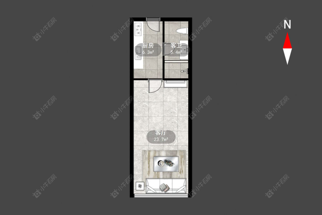 茂业泰富城房源户型图 常州茂业泰富城在售二手房源户型图_小牛看房