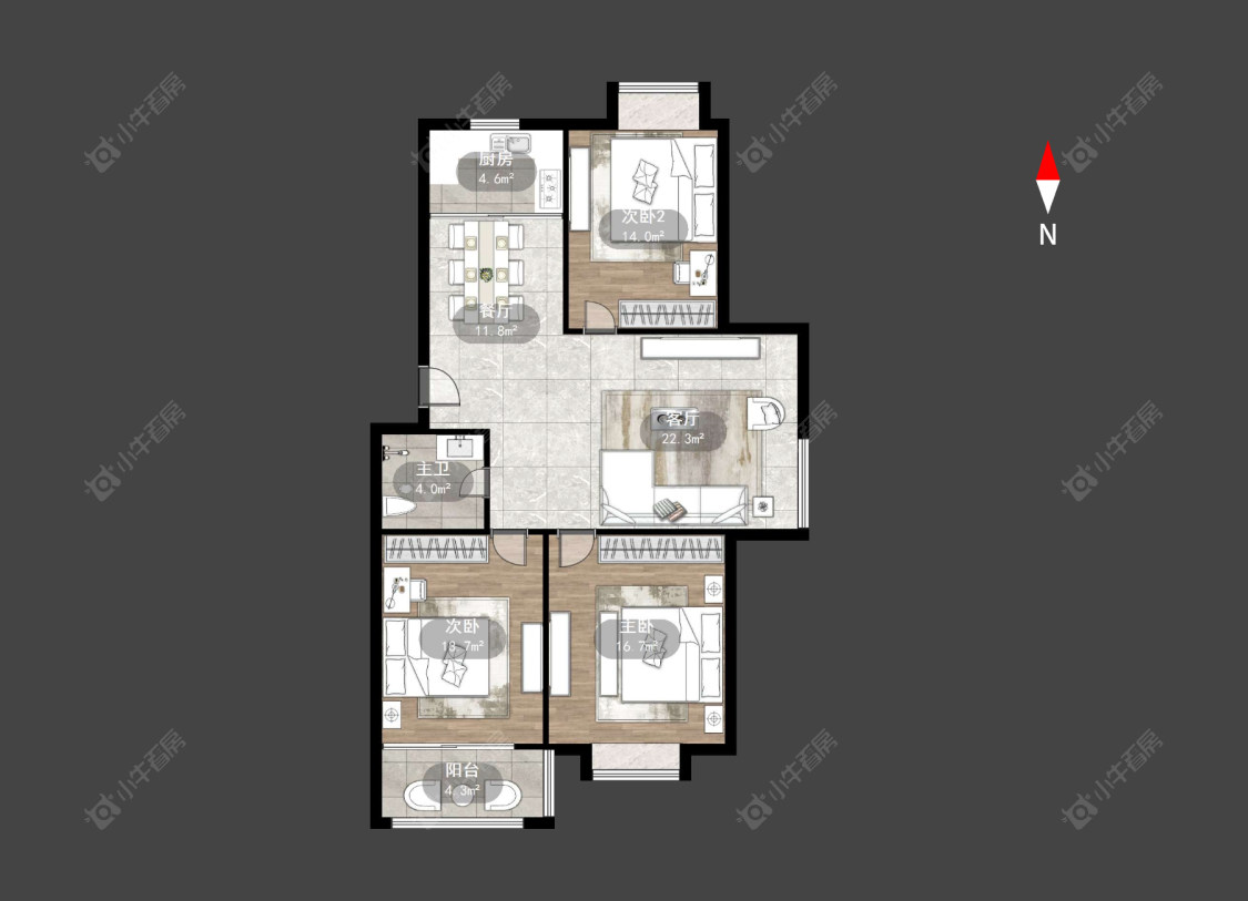 常州劳动新村南区在售二手房房源户型图_小牛看房