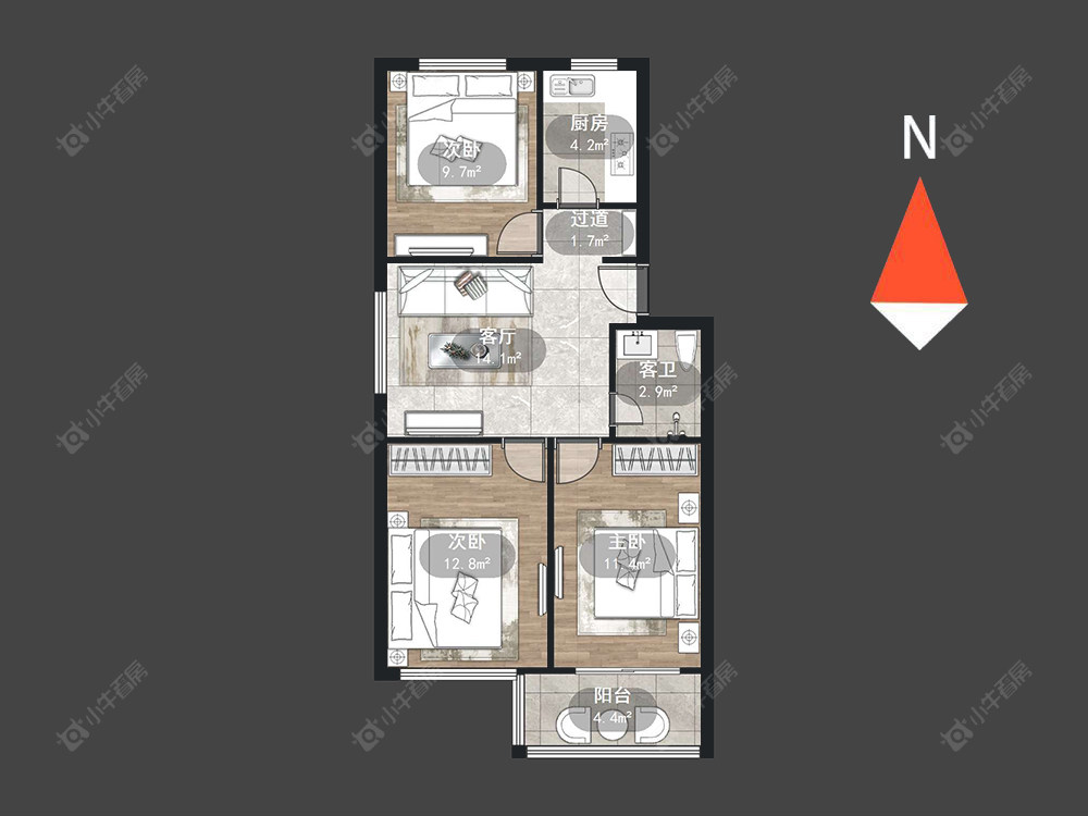 常州勤业四村南区在售二手房_小牛看房