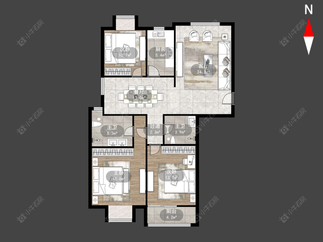 中意宝第房源户型图 常州中意宝第在售二手房源户型图_小牛看房