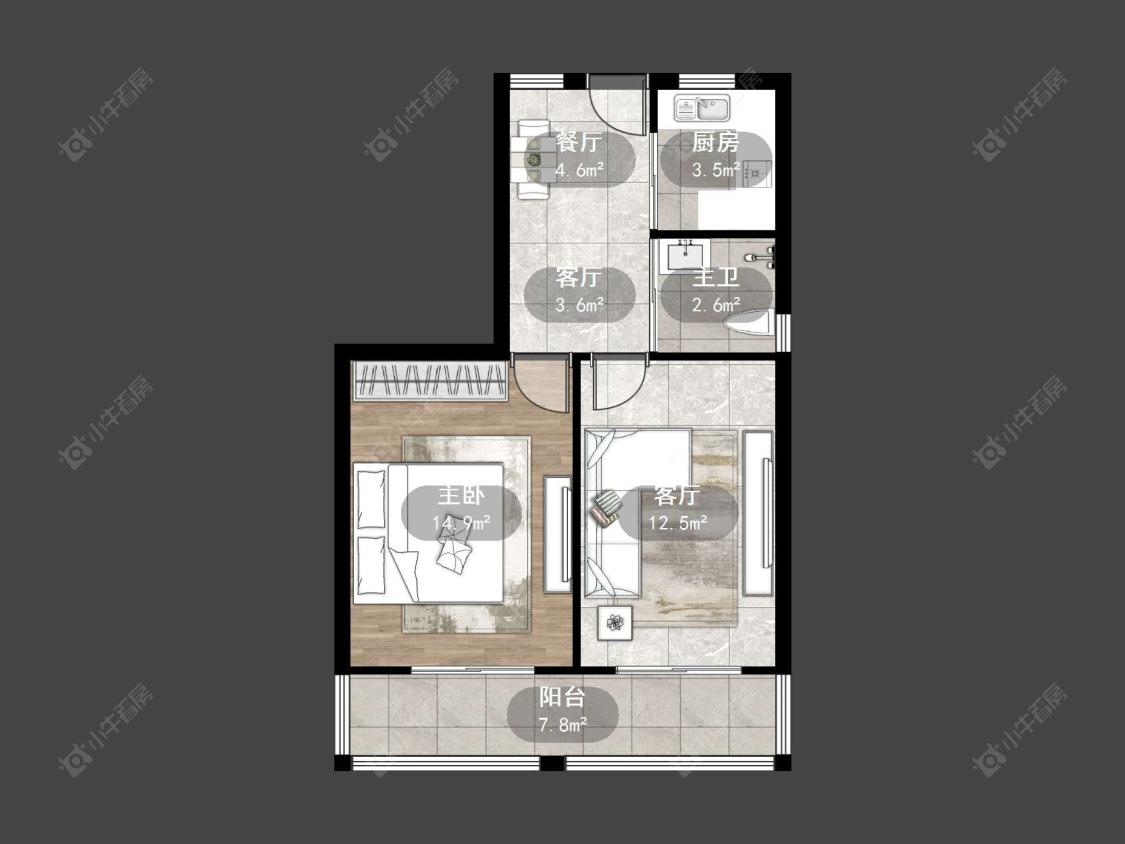 常州海会新村在售二手房房源户型图_小牛看房