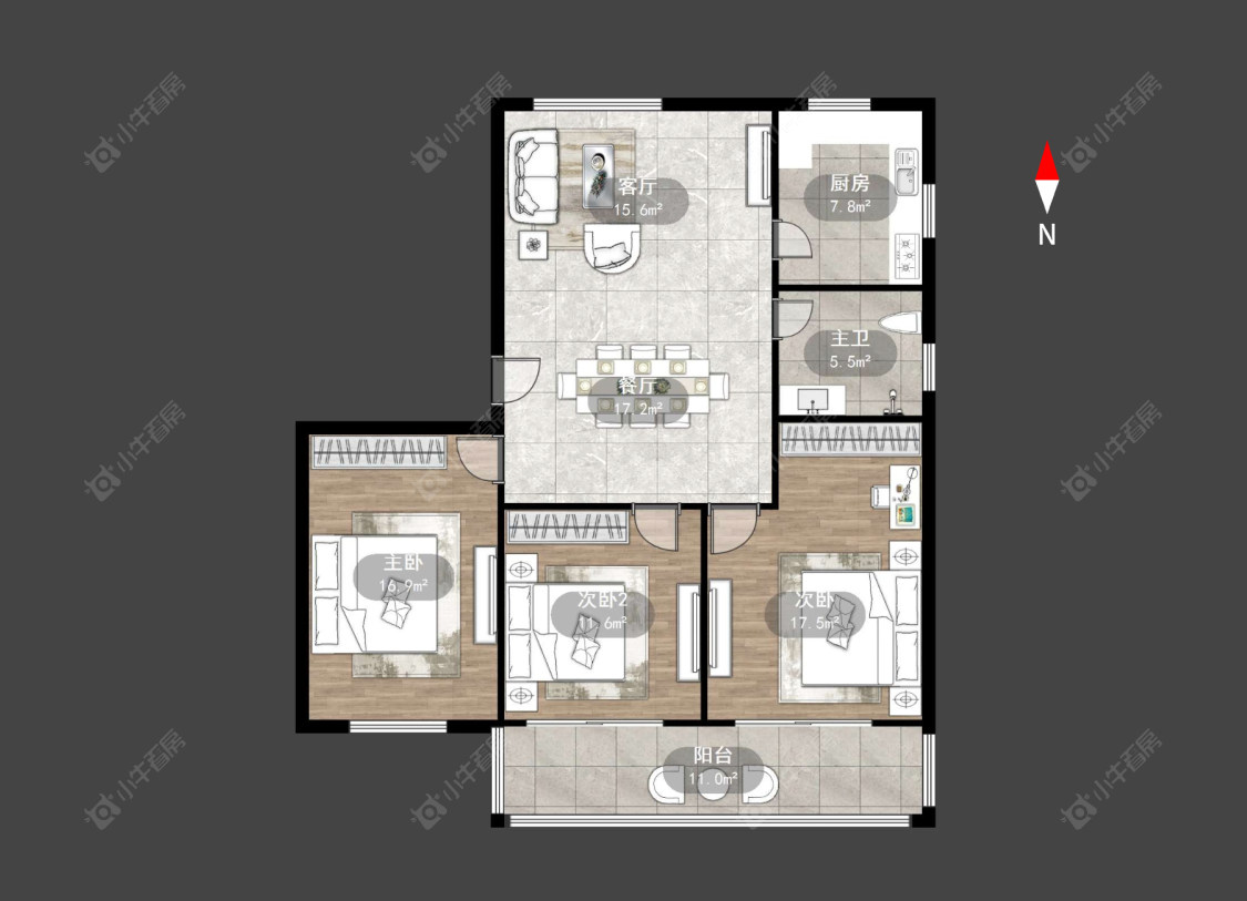 兰陵公寓房源户型图 常州兰陵公寓在售二手房源户型图_小牛看房
