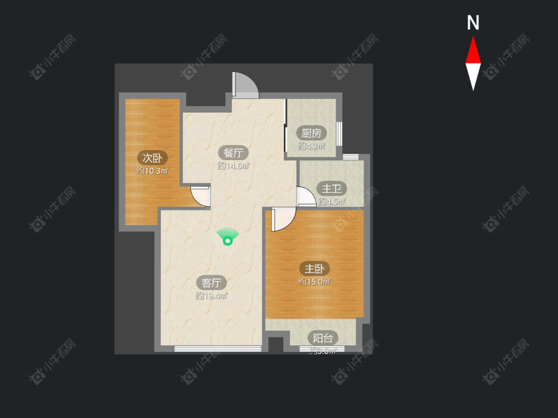 常州港龙新港城在售二手房源户型图_小牛看房