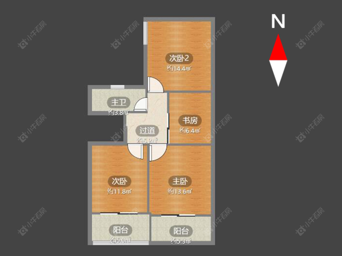 常州龙湖春江天玺在售二手房房源户型图_小牛看房